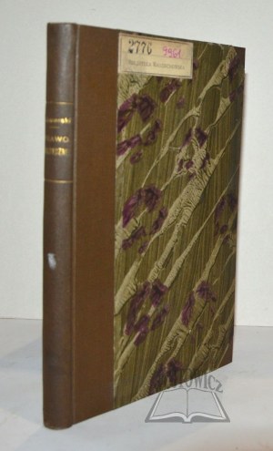 JAWORSKI Władysław Leopold, The Rights of the Polish State.