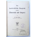 ZOLGER Ivan, Der staatsrechtliche Ausgleich zwischen Österreich und Ungarn.