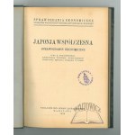 BANASIŃSKI E.(ugeniusz), Japonja współczesna. Sprawozdanie ekonomiczne.