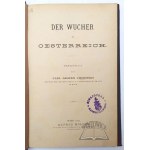CHORINSKY Carl Grafen, Der Wucher in Oesterreich.
