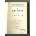 KOVALEWSKY Maxime, Le regime economique de la Russie.