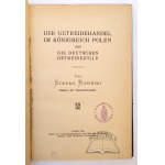 ROSIŃSKI Stefan, Der Getreidehandel im Königreich Polen und die deutschen Getreidezölle.