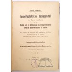 SURZYCKI Stefan, Die landwirtschaftlichen Betriebsmittel in ihrem Einflusse auf den Zustand und die Entwickelung des Grossgrundbesitzes, sowie der Bauernwirtschaften in Galizien.