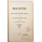 ZIELIŃSKI Zygmunt, Pogląd krytyczny na nasze stosunki ekonomiczno-społeczne w Galicyi oraz co zdziałał poseł Daszyński i co zadziała.
