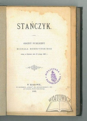 BOBRZYÑSKI Michal, Stańczyk.
