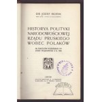 BUZEK Józef, Historya polityki narodowościowej rządu pruskiego wobec Polaków