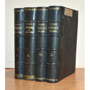 DINO Duchesse de, Chronique de 1831 a 1862.