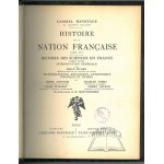 HANOTAUX Gabriel, Histoire de la Nation Française.