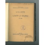 JAWORSKI Wł. L., Listy z Sejmu R. 1910.