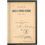 KOŹMIAN Andrzej Edward, Listy ... (1829-1864).