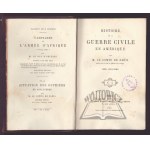 LE COMTE de Paris M., Histoire de la guerre civile en Amérique.
