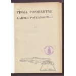 POTKAŃSKI Karol, Pisma pośmiertne Karola Potkańskiego.