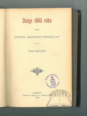 (PRZYBOROWSKI Walery), History of 1863.