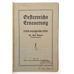 RENNER Karl, Oesterreichs Erneuerung.