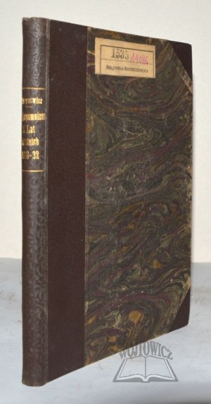 TALKO-Hryncewicz Juljan, Recollections of recent years (1908-1932).