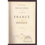 HUGO Victor, En voyage France et Belgique.