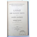 BALICKI Sigismond, L'Etat comme organisation coercitive de la societe politique.