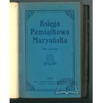 KSIĘGA pamiątkowa Maryańska
