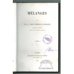 LACORDAIRE R.P. Henri-Dominique, Oeuvres.