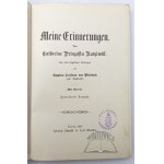 (RADZIWIŁŁOWA Katarzyna z Rzewuskich) Radziwill Catherine Prinzessin, Meine Erinnerungen.