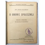 ROUSSEAU Jacob, O spoločenskej zmluve.