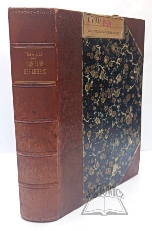 SAWICKI Franz, Der Sinn des Lebens.