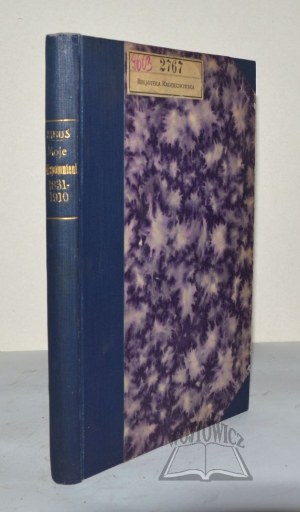 STELLA-Sawicki Jan, My memoirs (1831-1910), Russia-Poland-France.