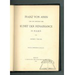THODE Henry, Franz von Assisi und die Anfange der Kunst der Renaissance in Italien.