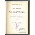 BIBLIOTEKA Warszawska.