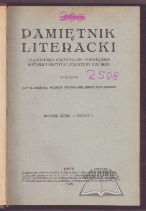A Literary Memoir.