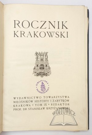 Kraków ANNUAL.