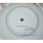 STRYJEŃSKA Zofia (1891-1976), Decorative plate with depiction of the KRAKOWIAK dance.
