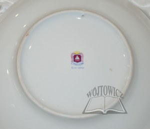 STRYJEŃSKA Zofia (1891-1976), Decorative plate with depiction of the dance ZBÓJNICKI.