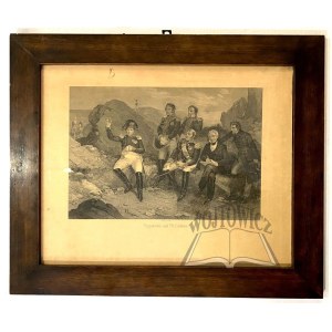 (NAPOLEON na wyspie św. Heleny). Napoleon auf St. Helena.