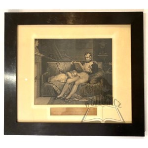 (NAPOLEON z synem). Napoleon und sein Sohn.