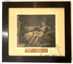 (NAPOLEON with his son). Napoleon und sein Sohn.