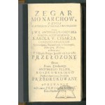 GUEVARA Antonio, Zegar monarchów z życia M. Aureliusza Cesarza Rzymskiego przez ...