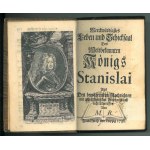 (RANFFT Michael), Merkwürdigstes Leben u. Schicksal des weltbekanten Königs Stanislai.