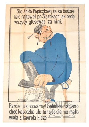 (Cieszyn Silesia). It was Pepiczek's dream that he would rally around the Silesians like this, when everyone would vote for him.