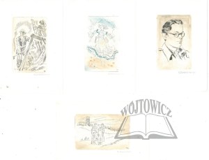 CZARNECKI Edmund, 8 etchings.