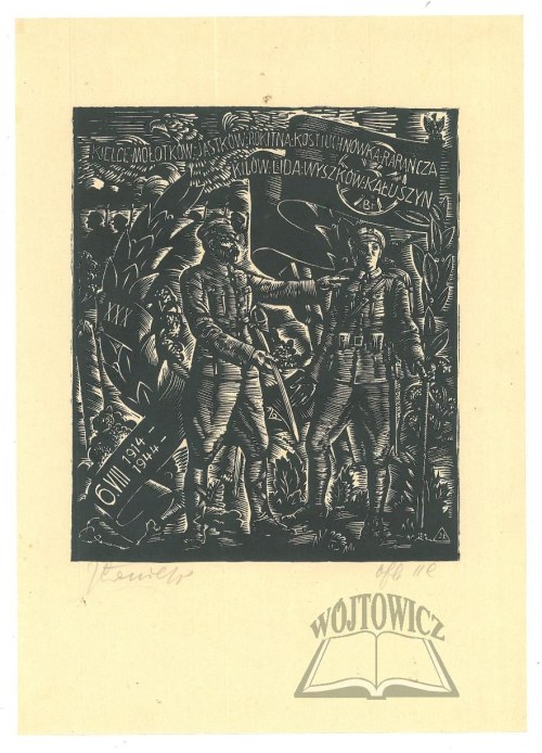 ŁONICKI Janusz, Kielce-Mołotków, Jastków, Rokitna, Kostiuchnówka, Rarańcza, ... 6.VIII 1914-1944.
