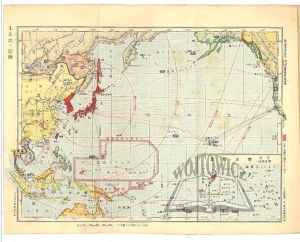 (JAPAN, world atlas). World transformation map.