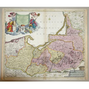 (POMORZE). &#8222;Ducatus Prussia tam Polono Regia....
