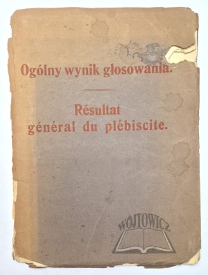 (Upper Silesia: The result of the 1921 plebiscite) 