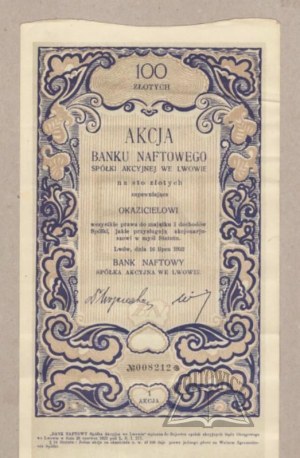 ACTION of the Petroleum Bank Joint Stock Company in Lviv.