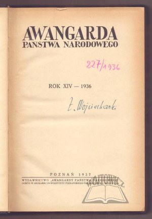 AWANGARD of the Nation-State. Year XIV - 1936.