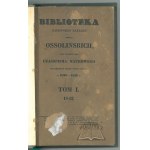 BIBLIOTEKA Naukowego Zakładu imienia Ossolińskich.