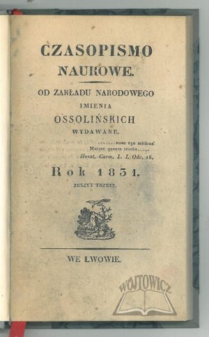 THE SCIENTIFIC TIMEBOOK from the Ossoliński National Institute published.