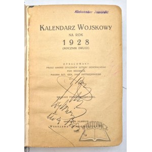 KALENDARZ Wojskowy na rok 1928.