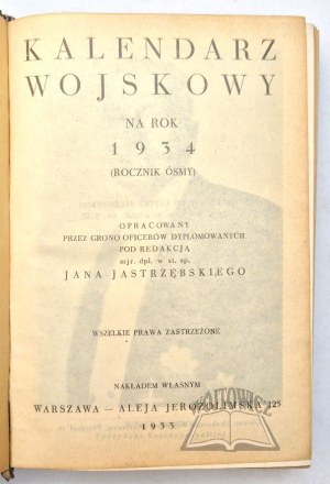 Military CALENDAR for 1932.